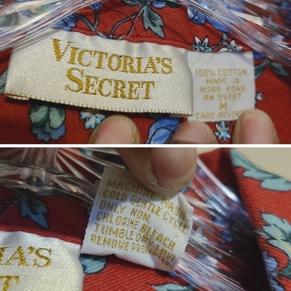 Victoria's Secret | Vintage Seasonal Red and Green Pajama Pants Set (Medium) - Picture 3 of 15